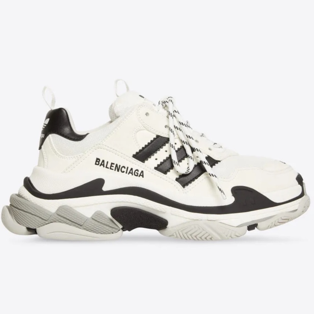 Balenciaga x Adidas Women’s Limited Edition Triple S Platform Sneakers Shoes